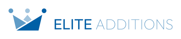 Elite Additions logo, colour version