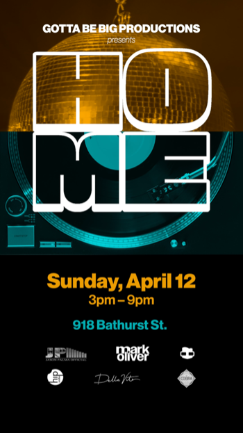Home video flyer