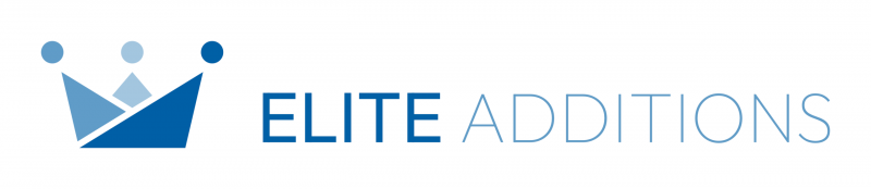 Elite Additions logo, colour version