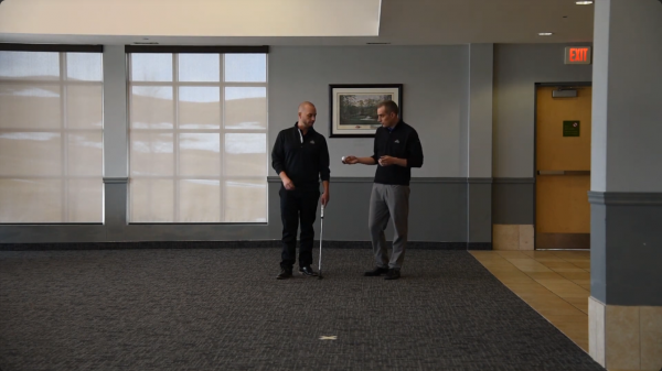 Golf tips video #1: indoor putting