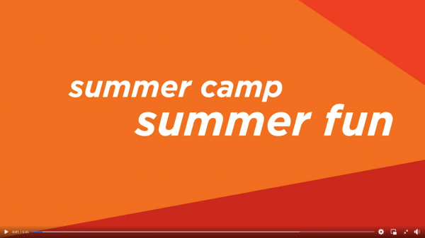 Summer camps promo